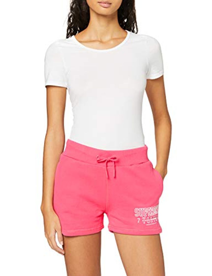 Productos Superdry Track & Field Short Pantalones Cortos, Rojo