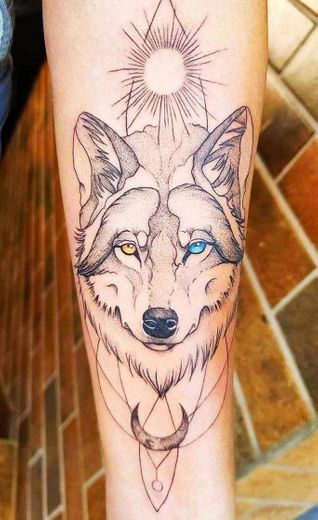 Tatuagem lobo