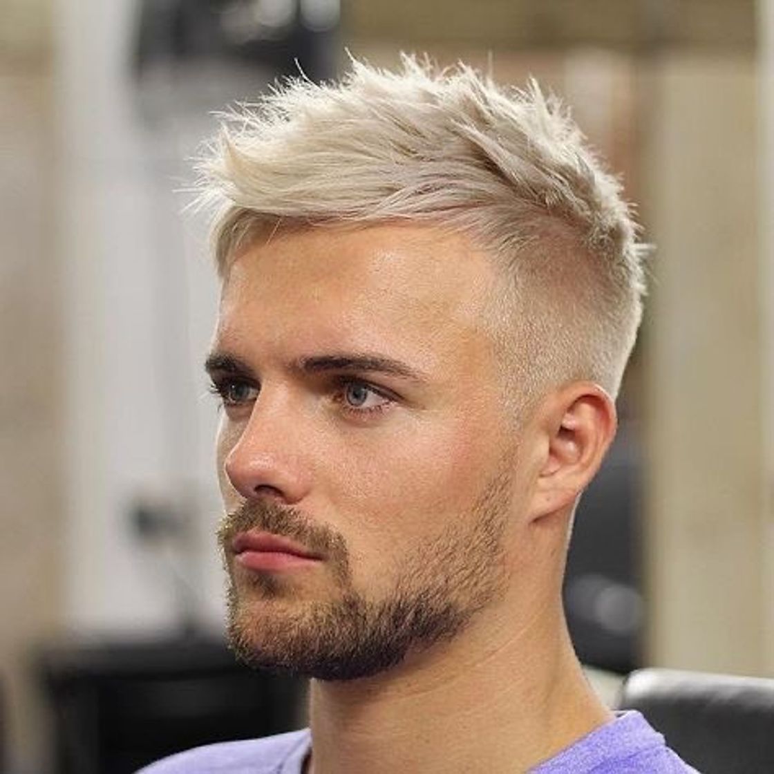 Fashion Cabelo masculino 