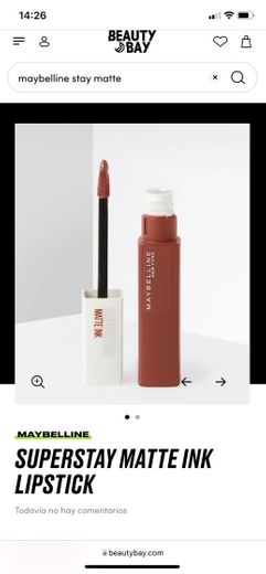 Maybelline SuperStay Matte Ink Lipstick at BEAUTY BAY