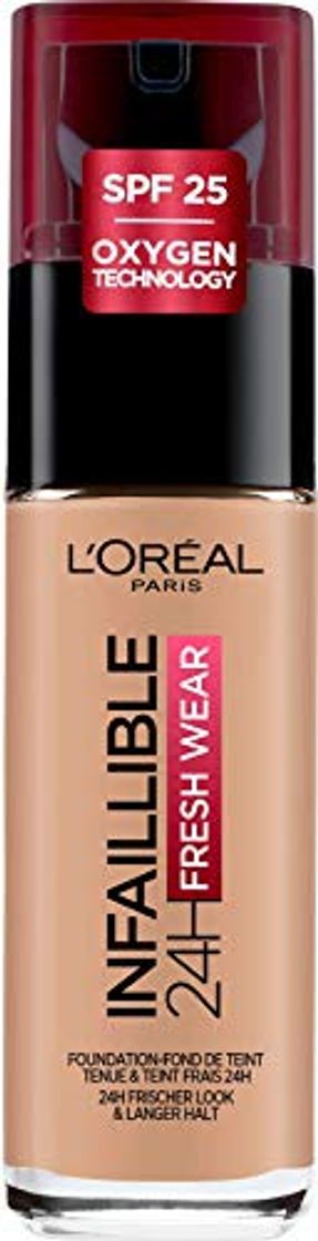 Social L'Oréal Paris Make-up designer 24H Fresh Wear Base de Maquillaje de Larga
