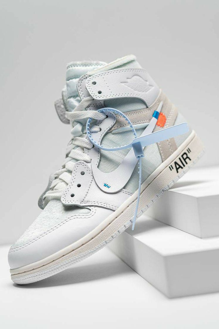 Moda Air Jordan 1 "Off-White - White"