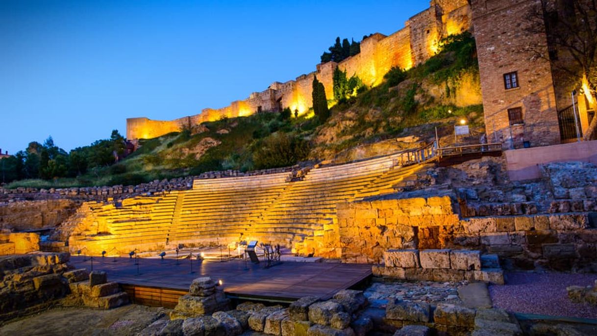 Lugar Teatro Romano de Málaga