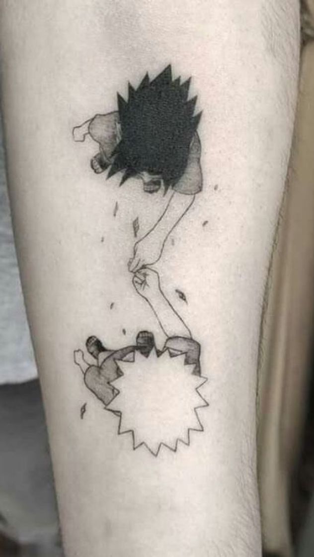 Moda Tatuagem Naruto e Sasuke Crianças.