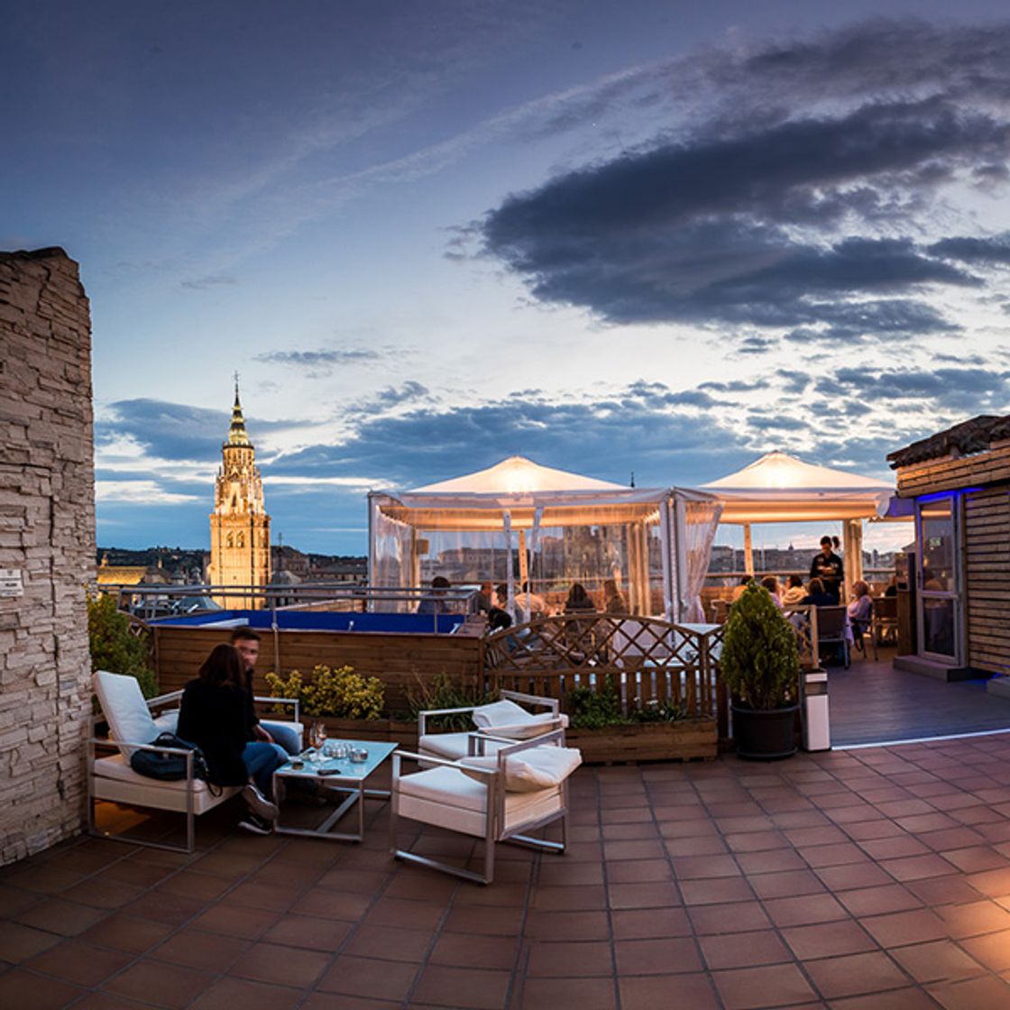 Restaurantes Terraza Azotea de Carlos