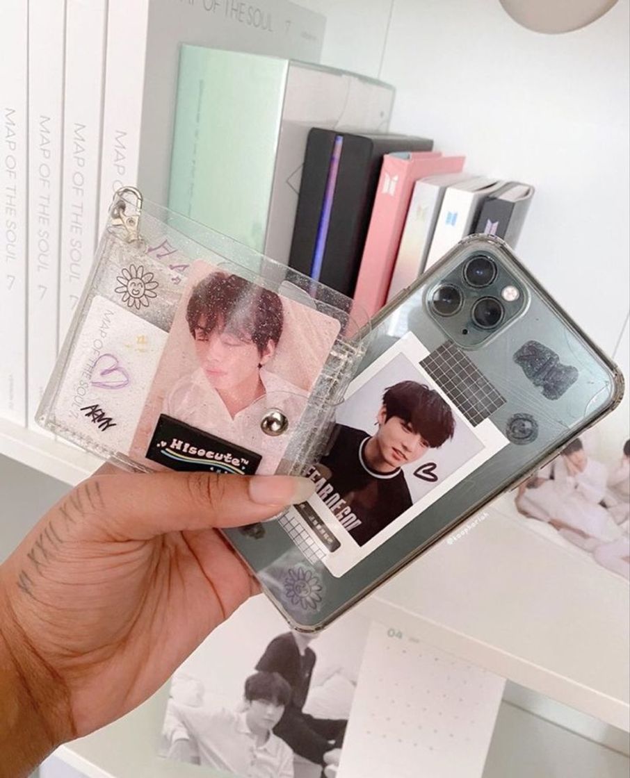 Fashion Capa com card do Taehyung e do Jungkook