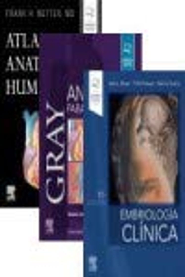 Libros LOTE DRAKE - MOORE - NETTER. Gray, Anatomía para estudiantes