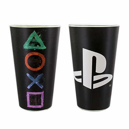 Social Playstation Vaso Vidrio