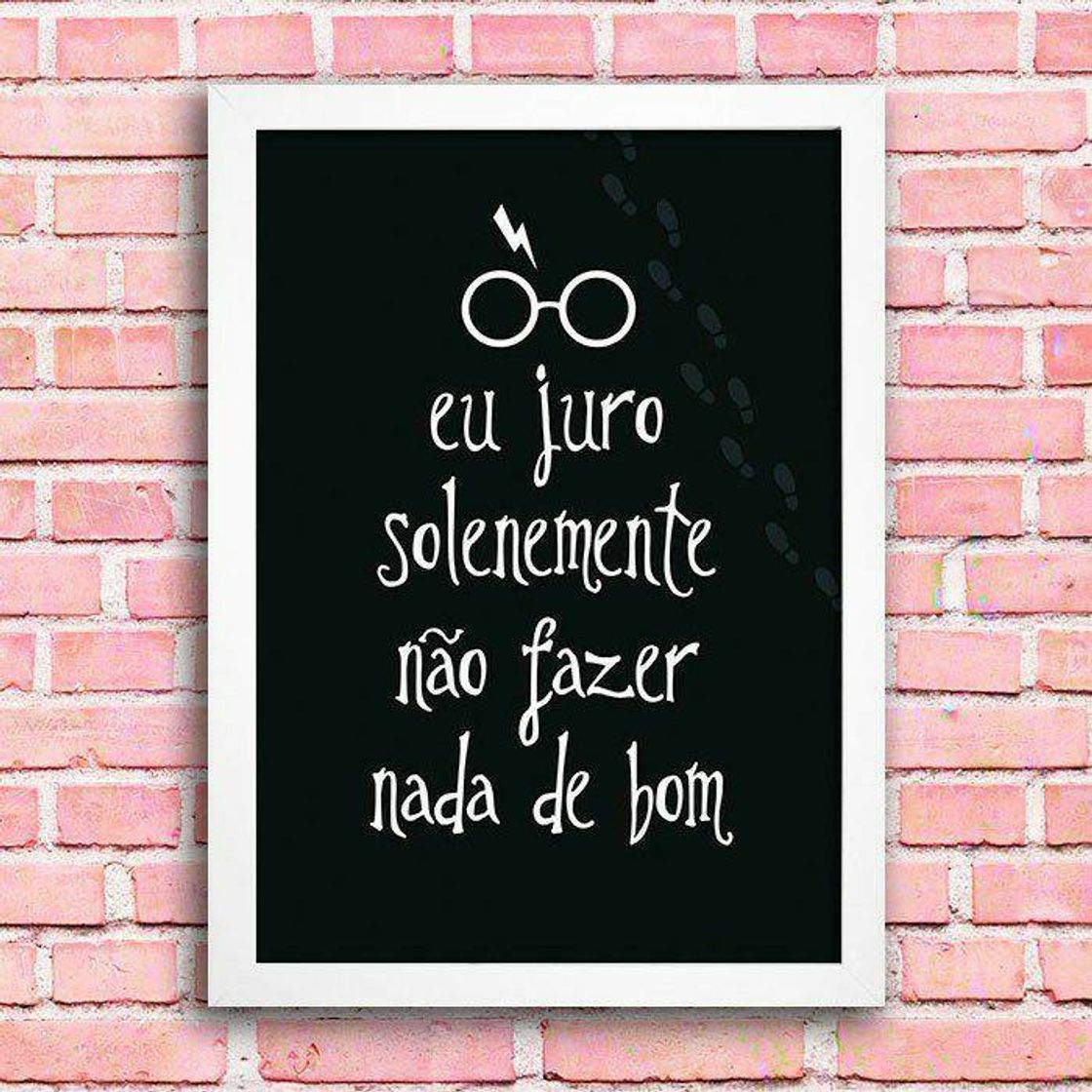 Fashion Quadro de Harry Potter