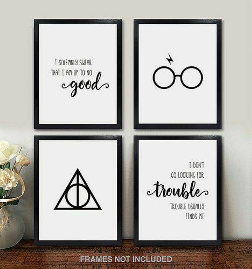 Moda Quadro de Harry potter