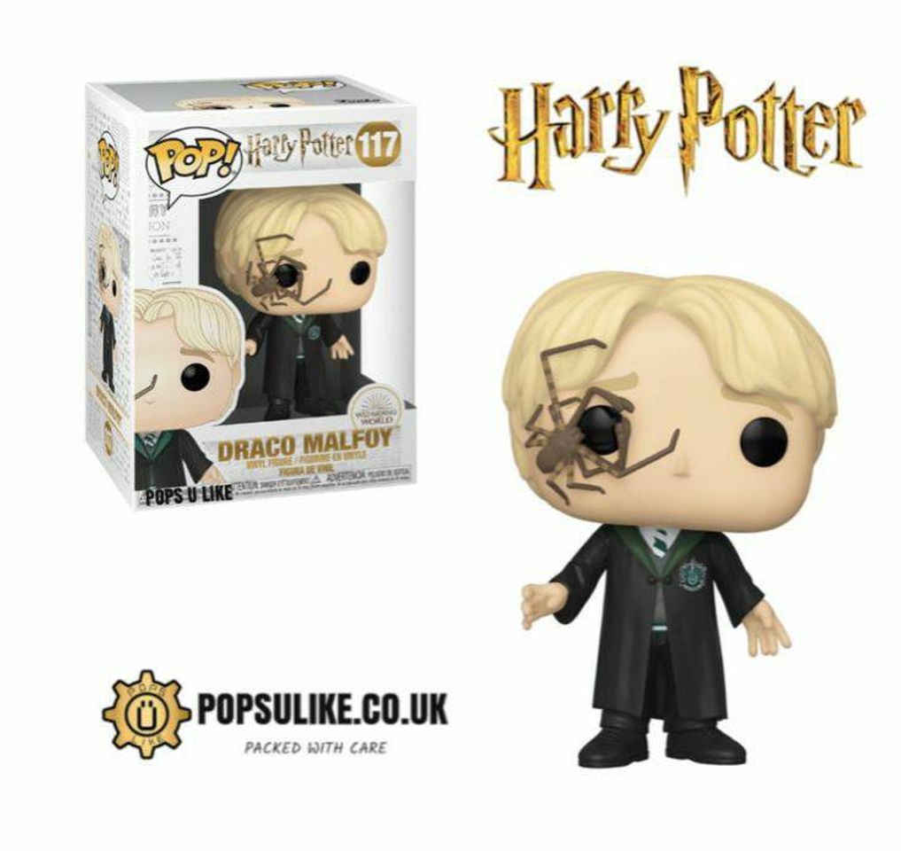 Moda Funko pop Draco com aranha