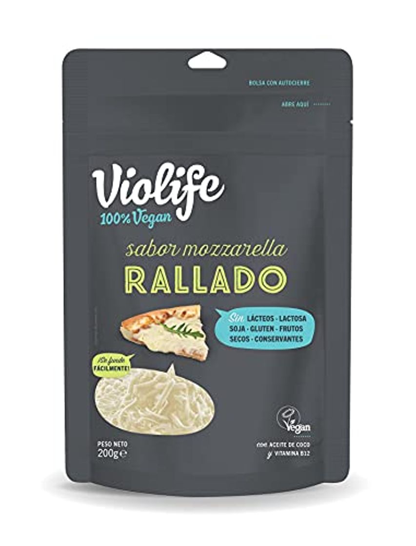 Products Violife Rallado Vegano Sabor Mozzarella 200G Violife 1 Unidad 200 g