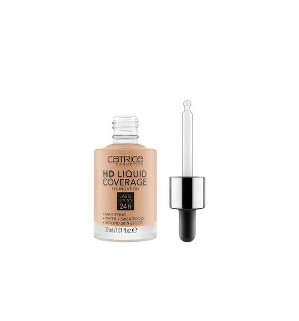 Beauty Catrice - base de maquillaje HD Liquid Coverage Warm Beige 40, paquete de