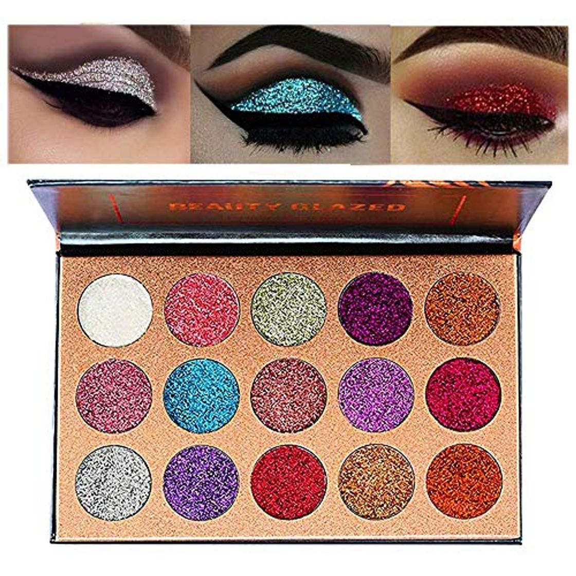 Beauty Jooayou 15 colore Ultra Pigmentado Paleta de Sombras de Ojos