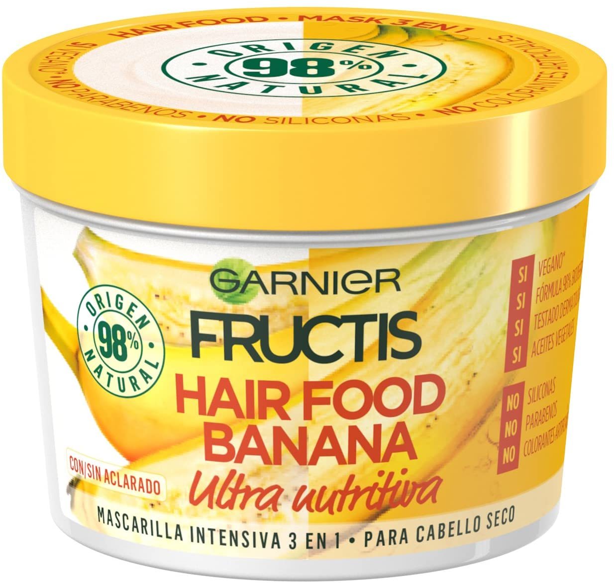 Product Garnier Fructis Hair Food Acondicionador Nutritivo de Banana para Pelo Seco