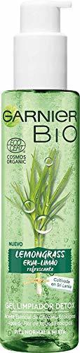 Belleza Garnier Bio Gel Limpiador Detox Lemon grass con Agua de Flor de