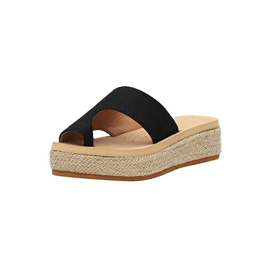 Producto Luckycat Sandalias para Mujer de Dedo Verano 2020 Plataforma Cuña Chanclas para Mujer Playa Comodas Zapatos de Maternidad Mules Fiesta Sandalias Mujer Vestir Elegantes Tacon Medio