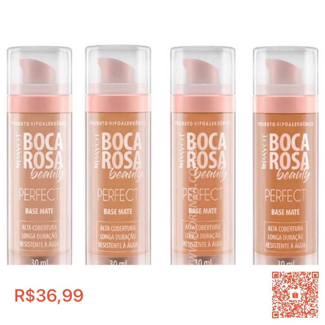 Fashion Base boca rosa 