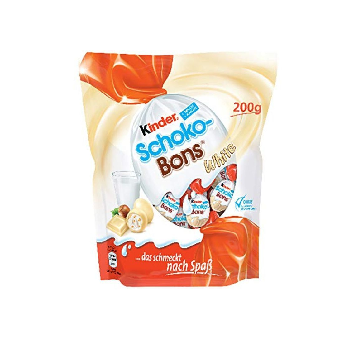 Social Kinder Schoko Bons White