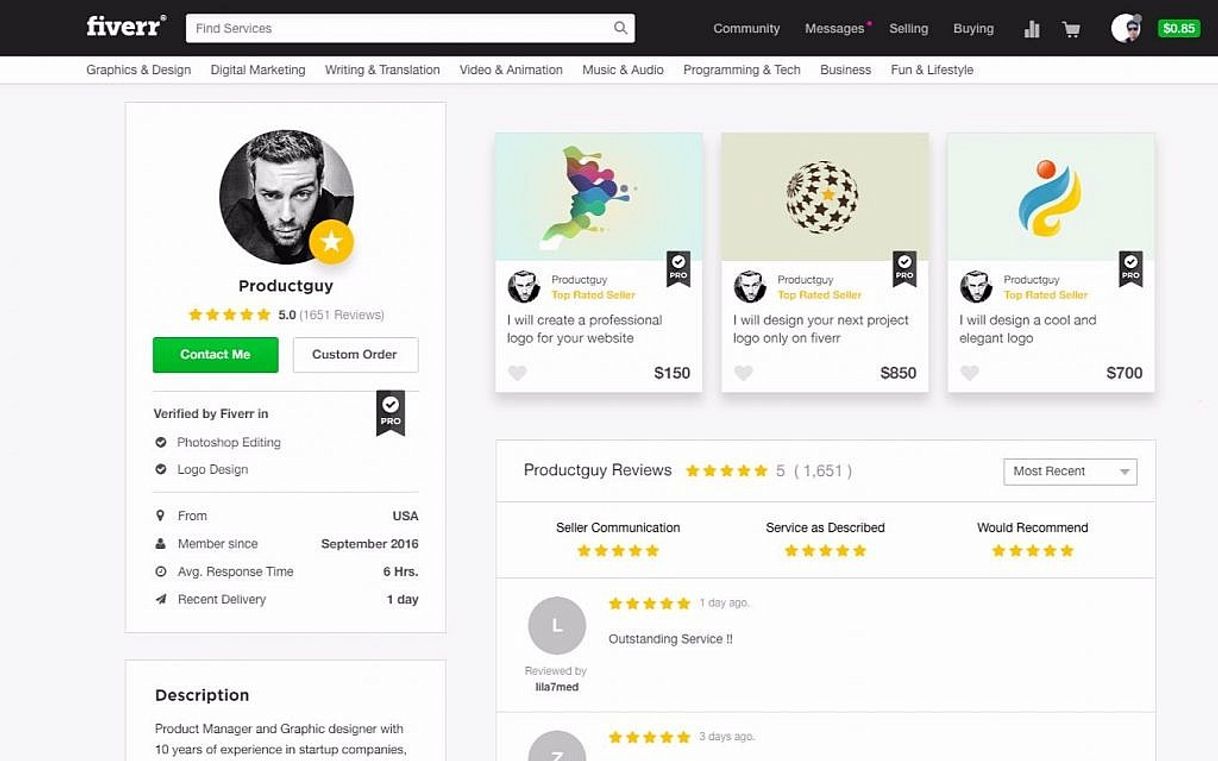 App Fiverr