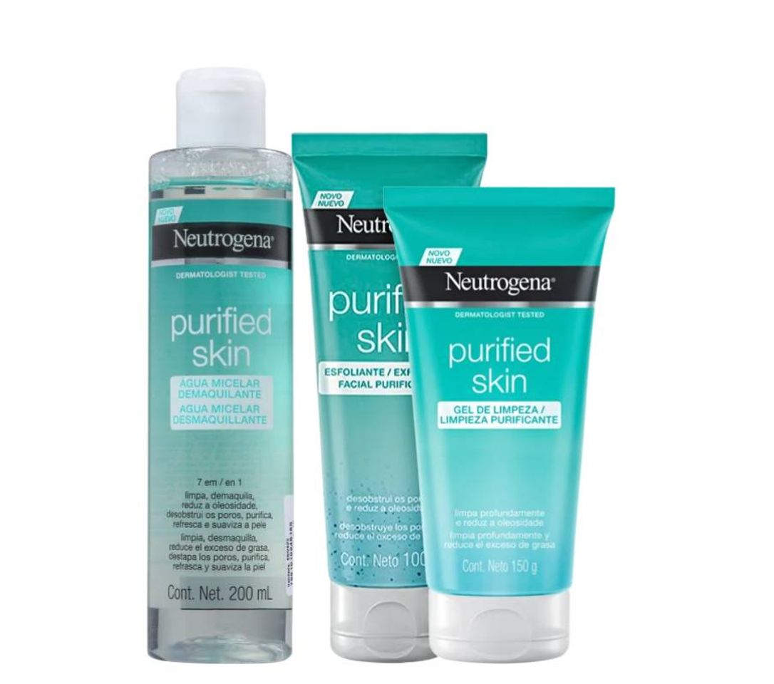 Moda Kit Neutrogena Purified Skin (3 Produtos)

