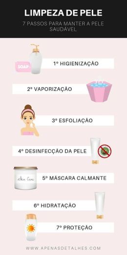 7 passos pra manter a pele saudável 