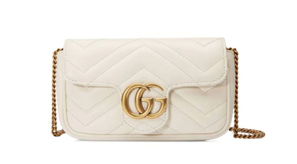 Fashion Gucci Bolsa GG Marmont Matelassê Super Mini - Farfetch