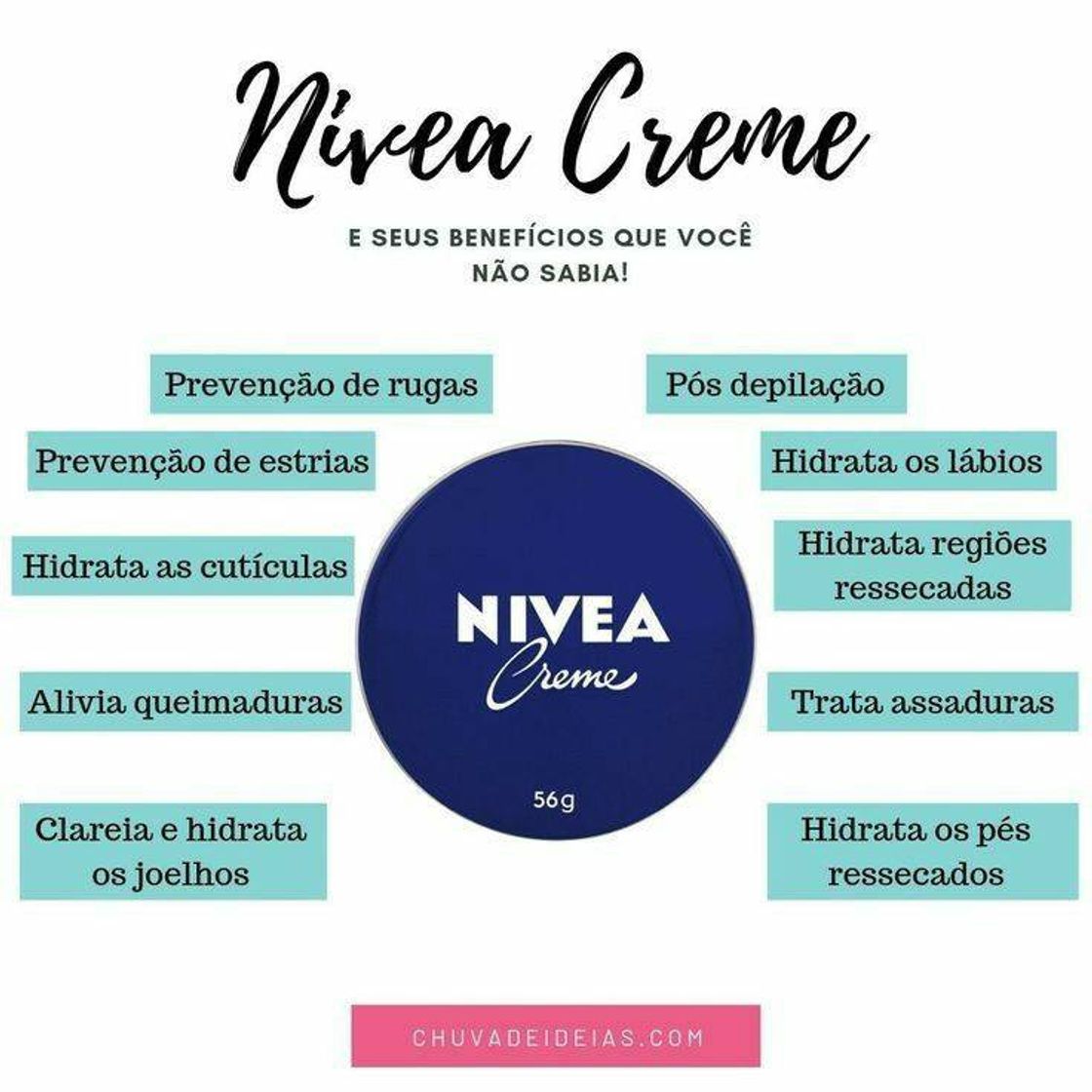 Fashion Nivea lata azul