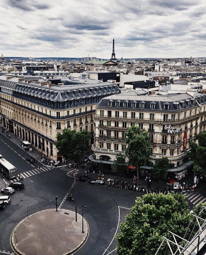 Place Galeries Lafayette Haussmann