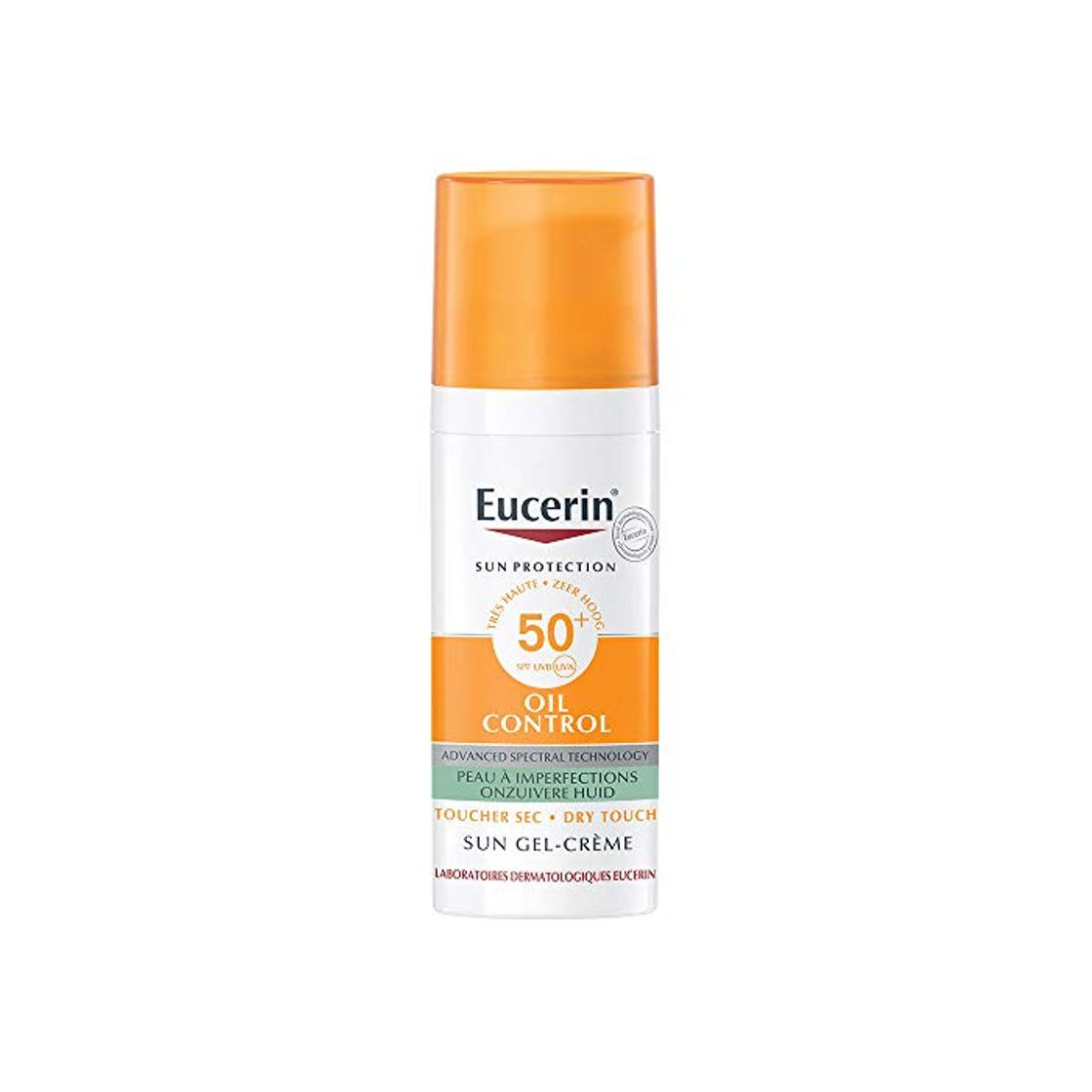 Beauty Eucerin sun oil control gel crème toucher sec 50ml