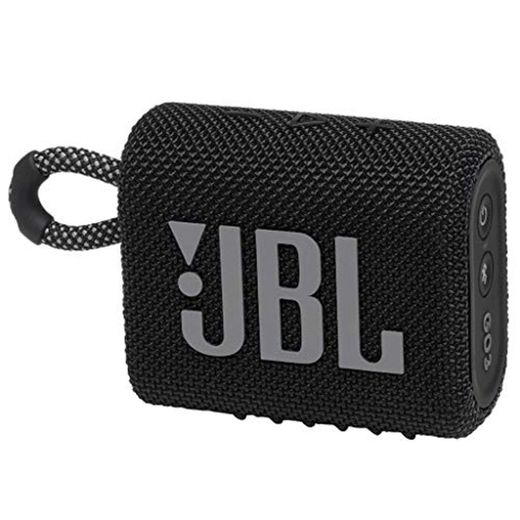 JBL GO 3 - Altavoz inalámbrico portátil con Bluetooth, resistente al agua