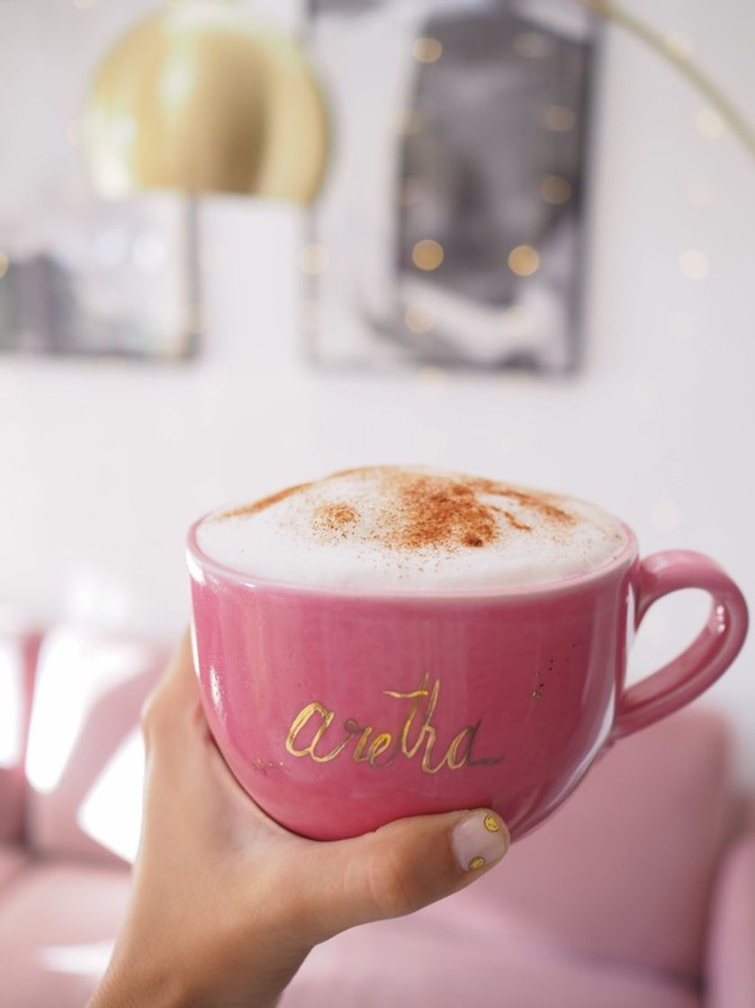 Social Taza pink Moon personalizable 