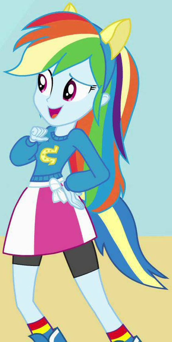 Fashion Rainbow dash🌈