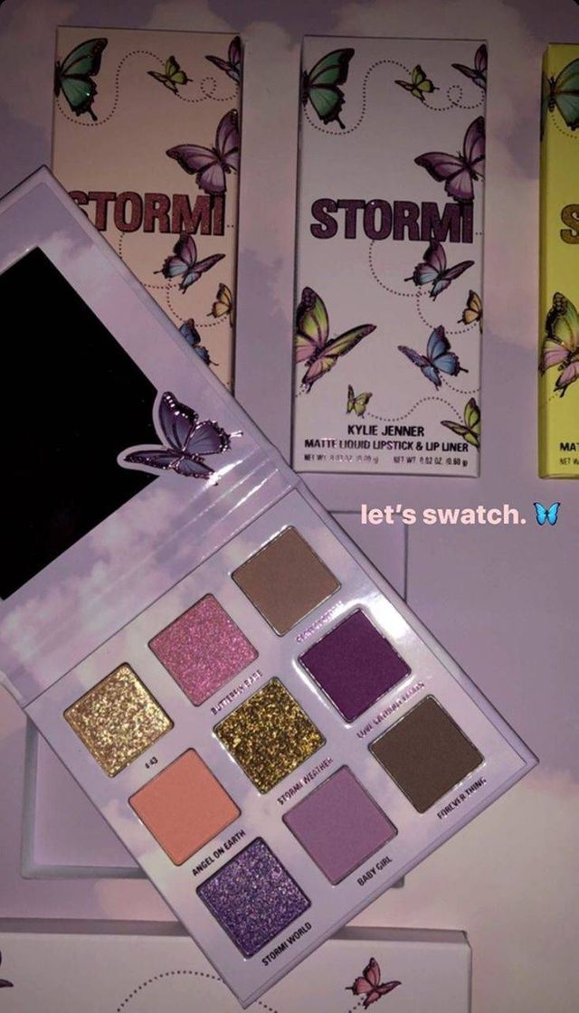 Moda Paleta de sombras stormi