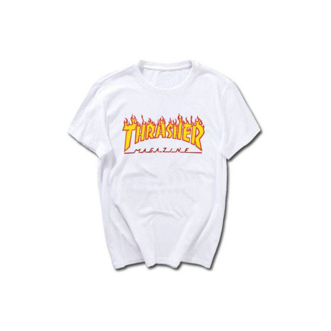 Fashion Camisa thrasher branca 