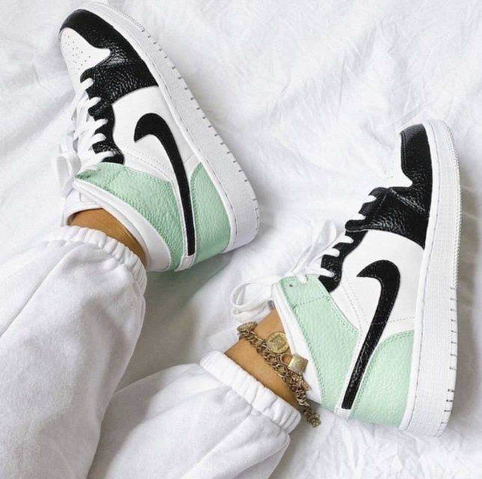 Fashion Jordan verde pastel✨