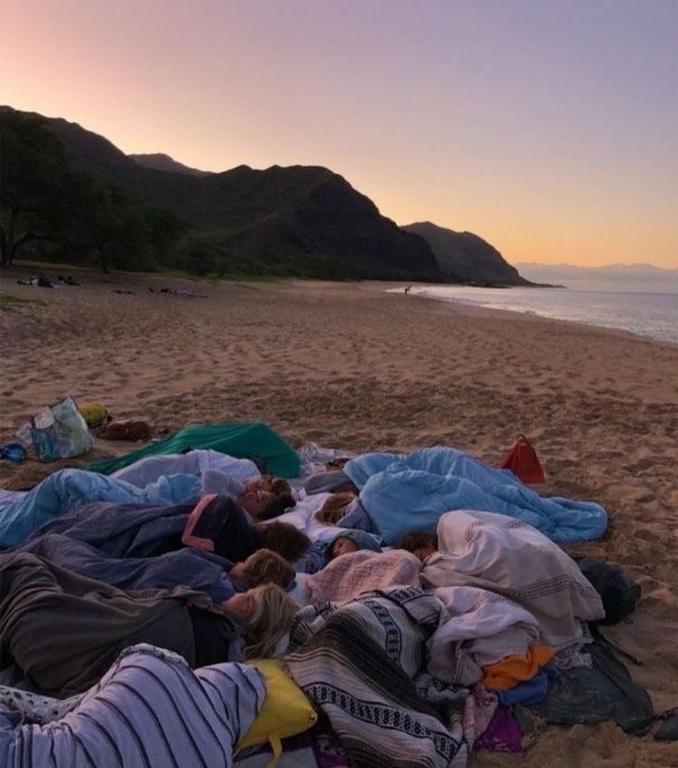 Fashion Dormir na praia