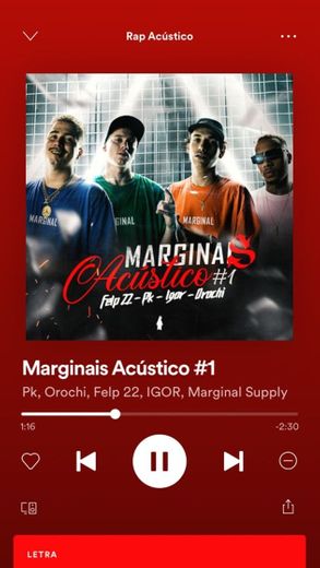 Marginais acústico 