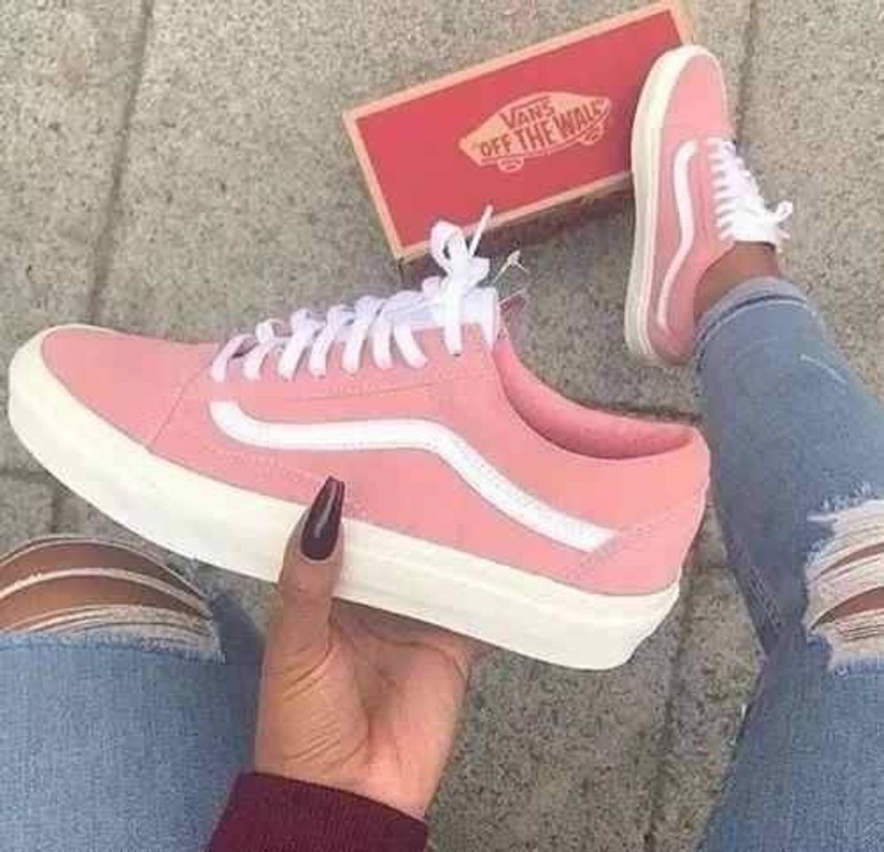 Fashion Tênis vans rosa 🌹