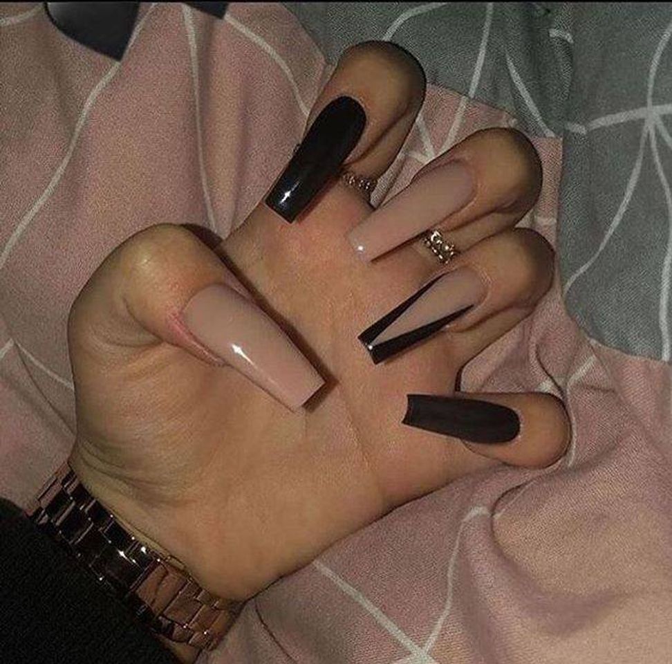 Fashion Black Nails 