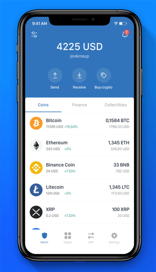 Social Un app para guardar tus activos virtuales "criptomonedas" 