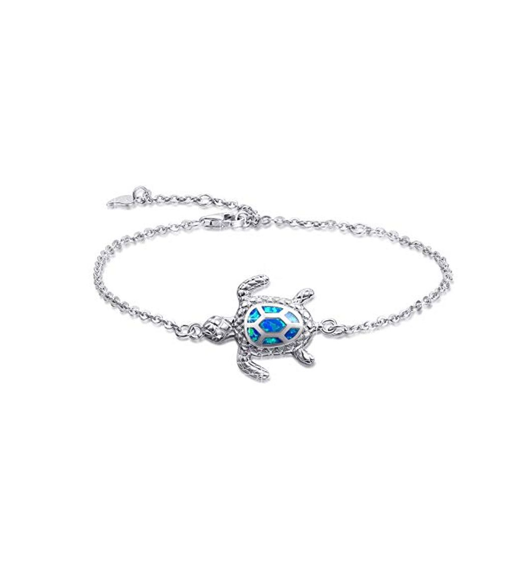 Producto Pulsera de tortuga de mar de ópalo azul