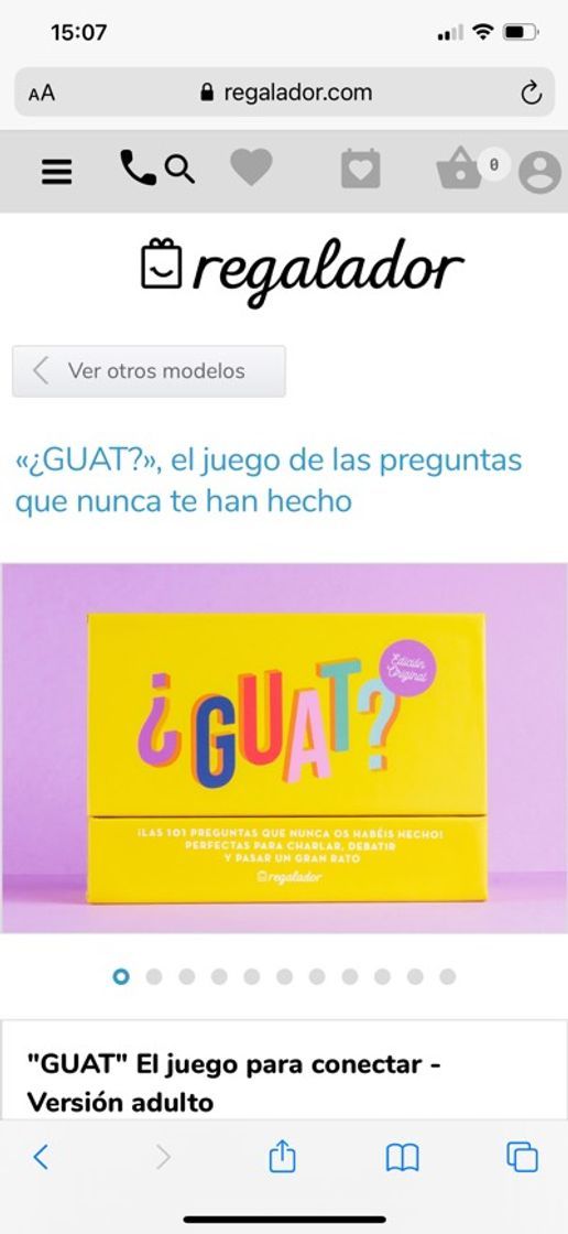 Producto «¿GUAT?»