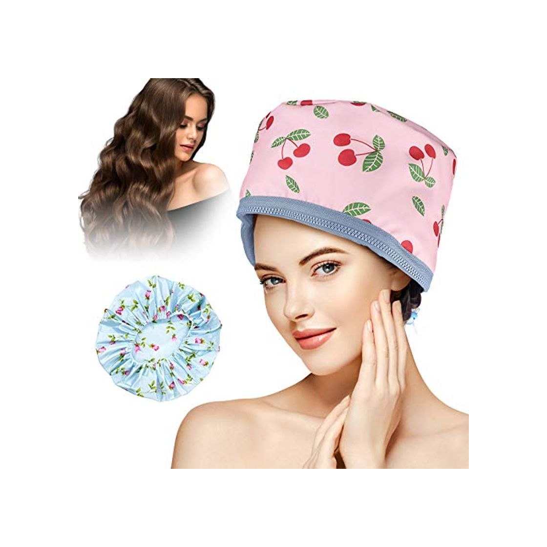 Producto Gorro de Spa para Pelo- GLAMADOR Gorro para Mascarilla Capilar