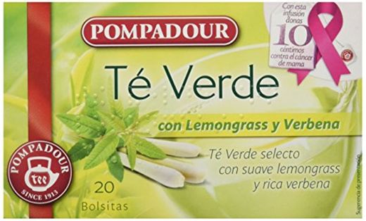 Pompadour Té Verde con Lemongrass y Verbena