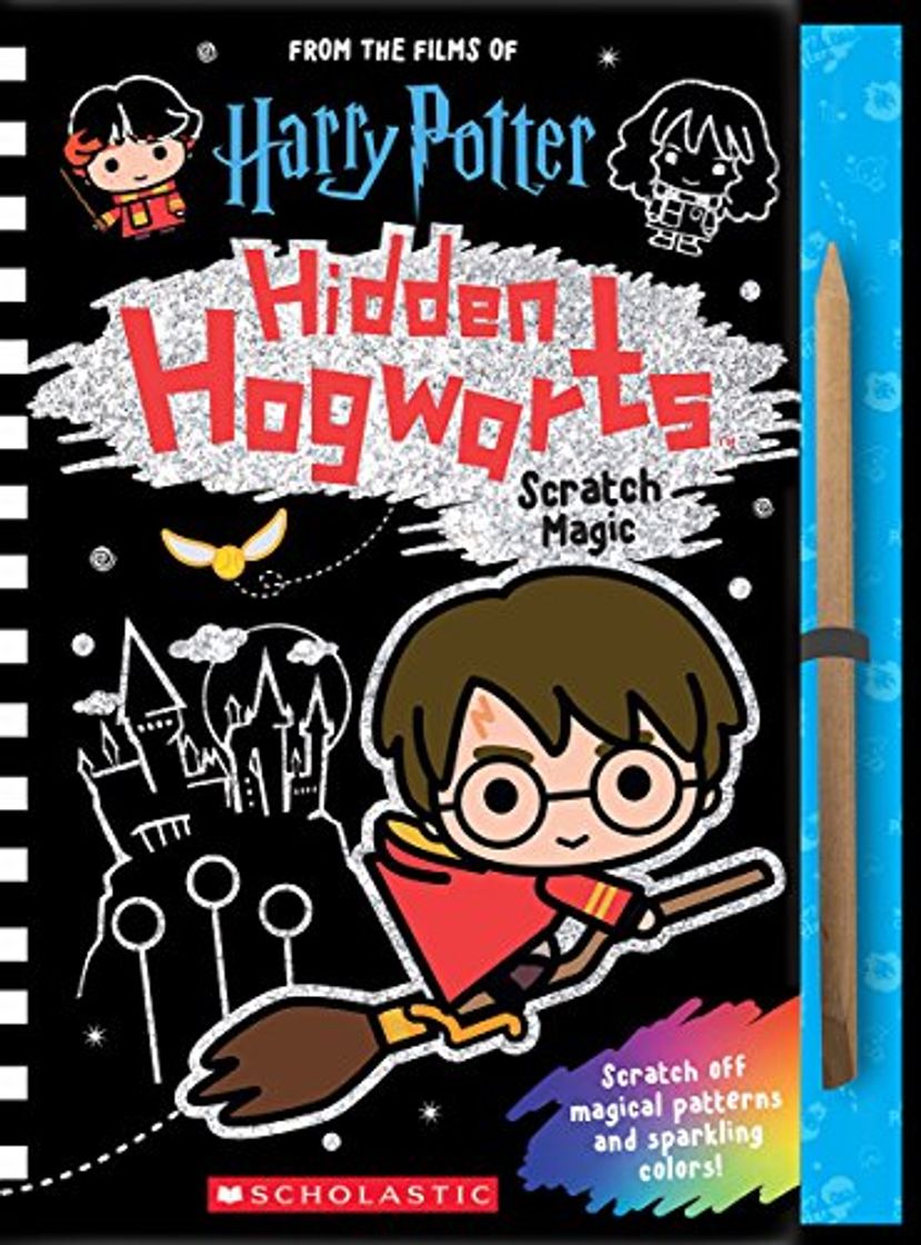 Libros Hidden Hogwarts: Scratch Magic