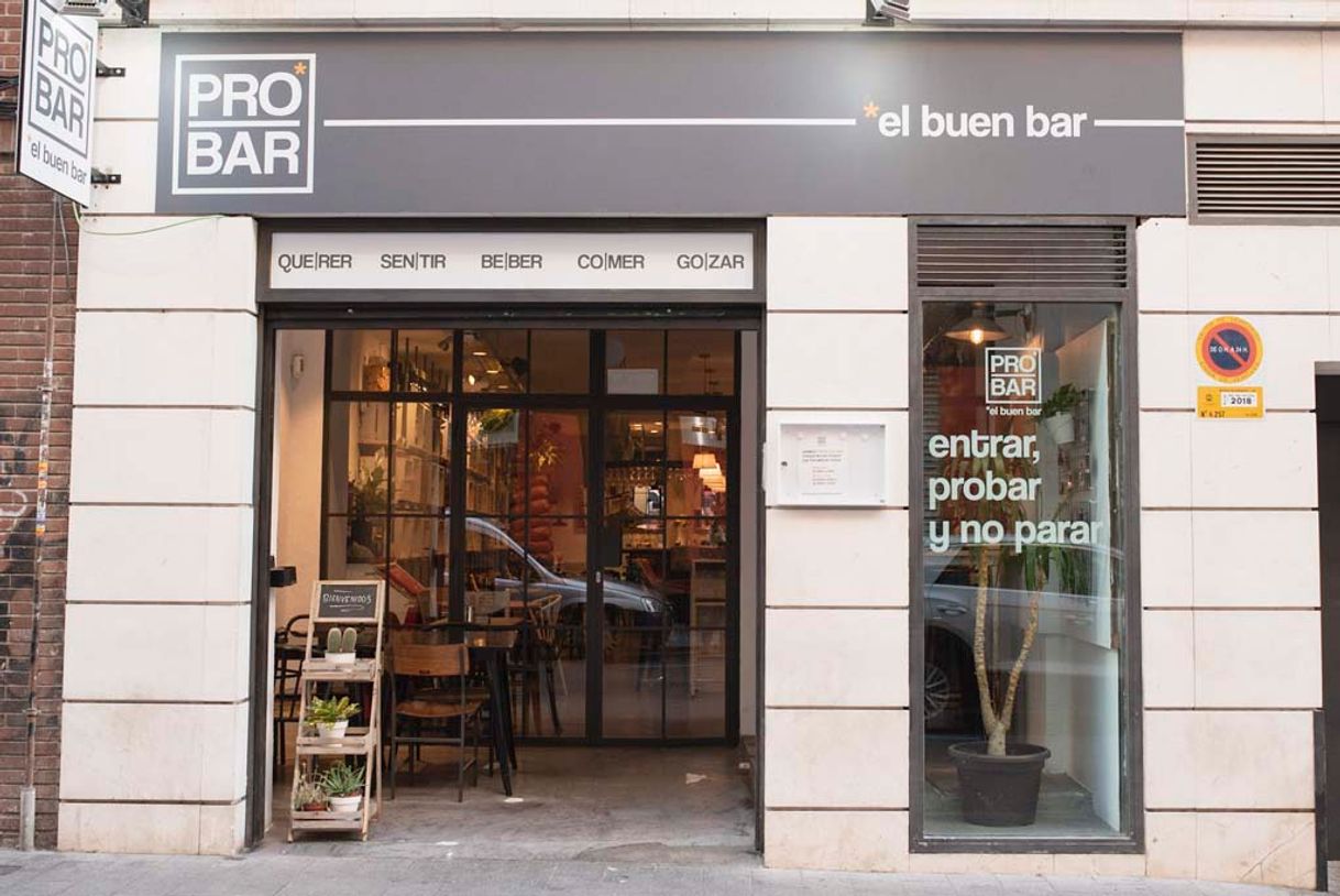 Restaurantes Carta web - Probar el buen bar