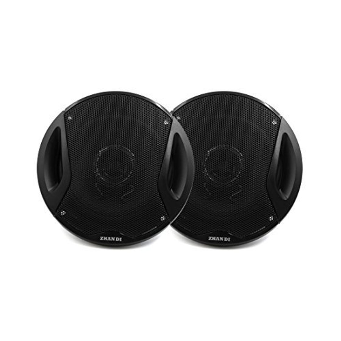 Products DealMux 2pcs Altavoz estéreo Universal Negro 2 vías de 100W 89dB coaxial para el Coche automático