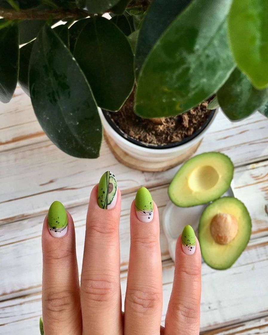 Moda avocado nails