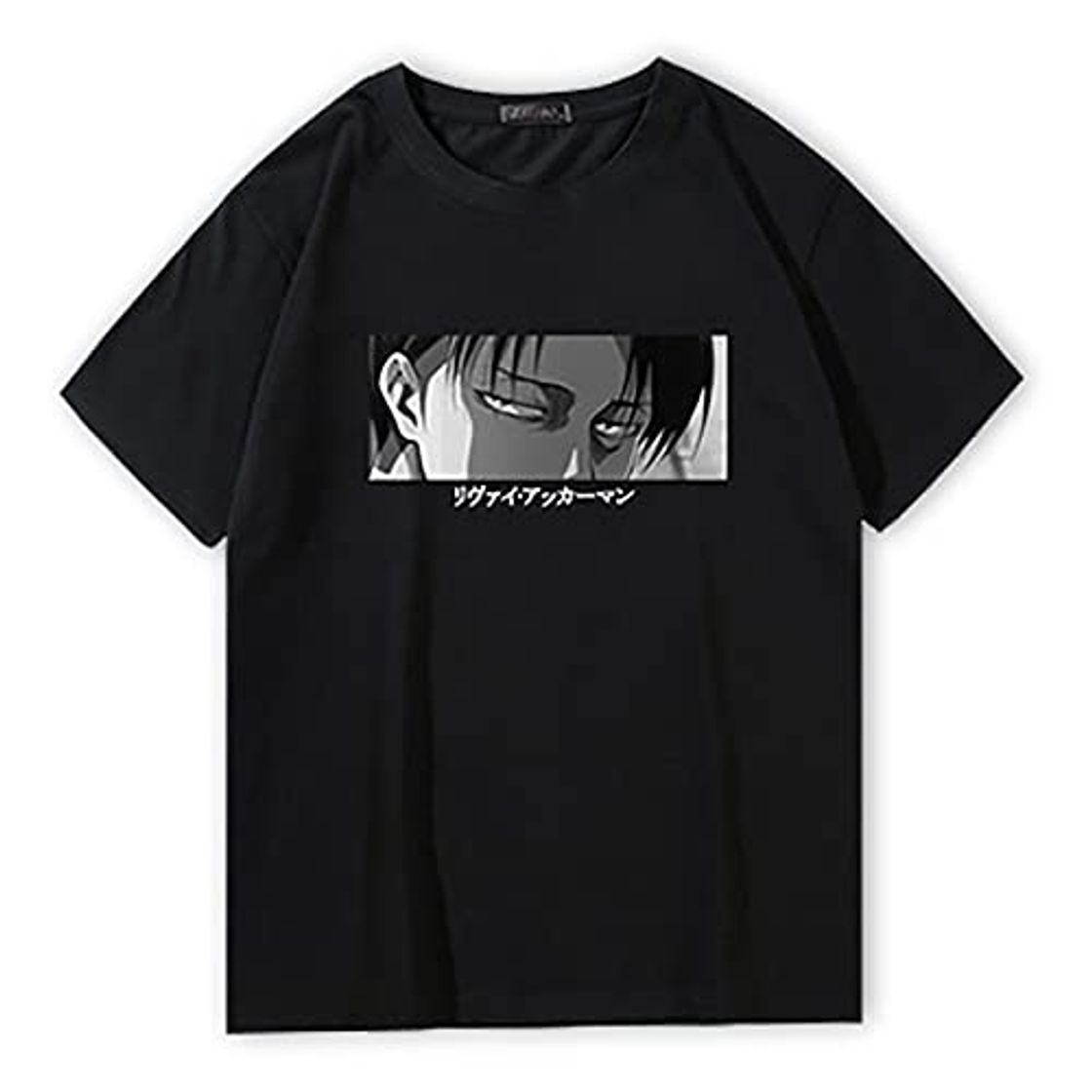 Moda Camisetas de Anime Attack on Titan Camisetas con Estampado de Eren Jaeger Camisetas de Eren Camisetas de Levi Ackerman Jersey de Manga Corta de Verano para Hombres y Mujeres